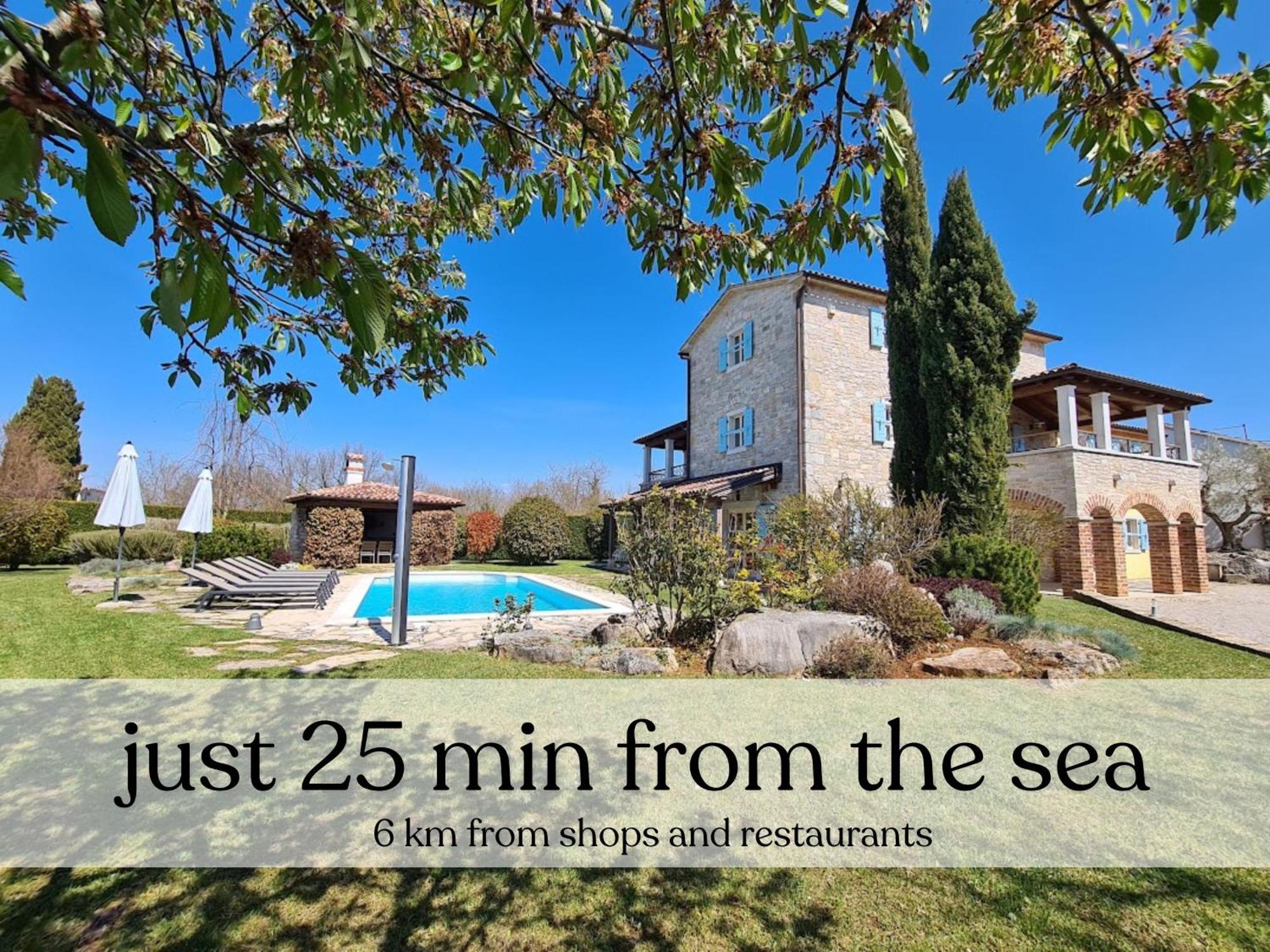 Villa Paolina With Hot Tub Višnjan Eksteriør bilde