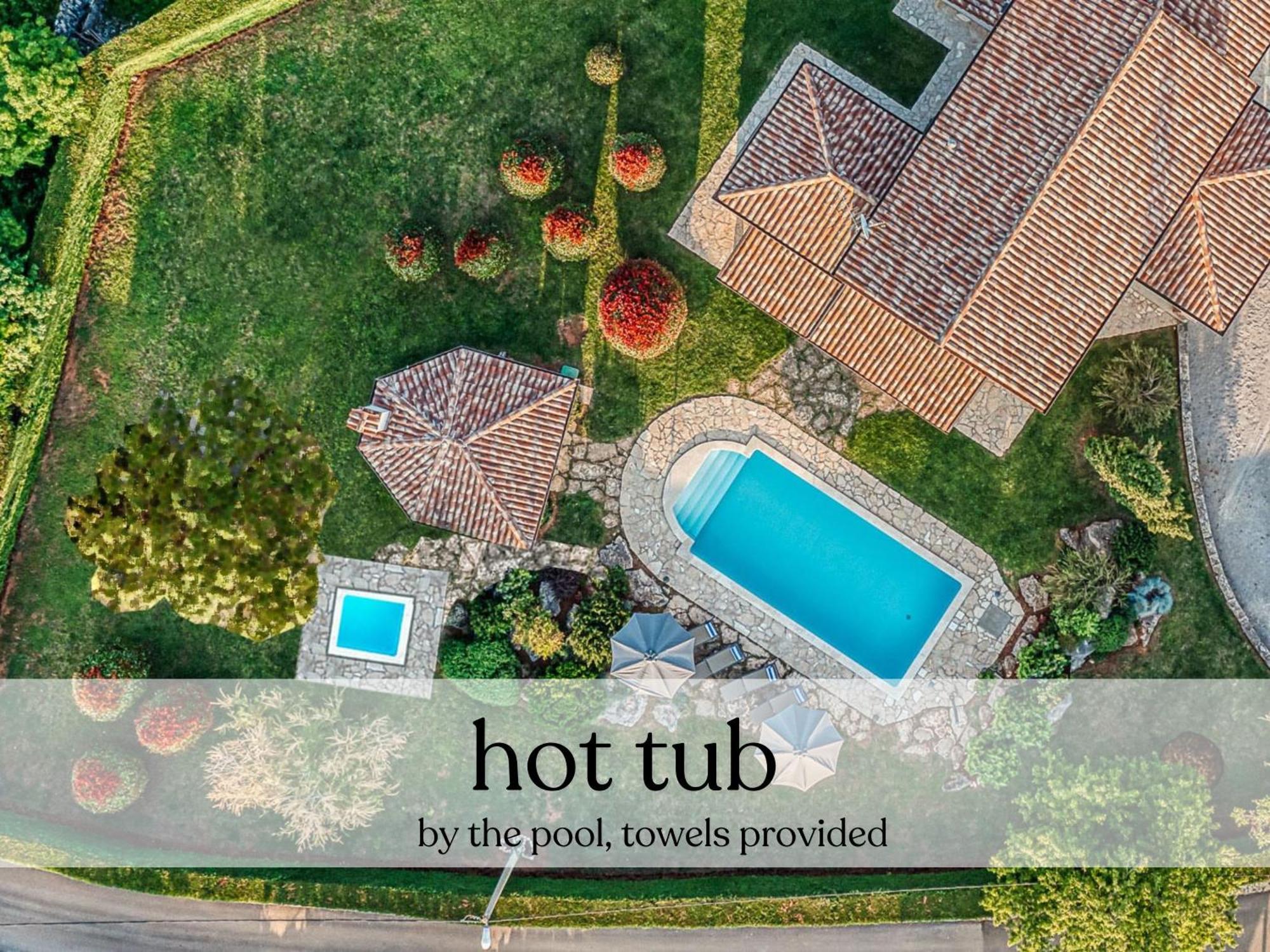 Villa Paolina With Hot Tub Višnjan Eksteriør bilde